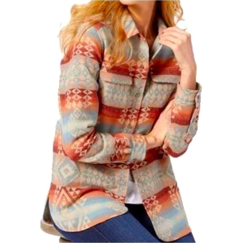 Women's PENDLETON Canyonlands Board Shirt Pendleton button down wool